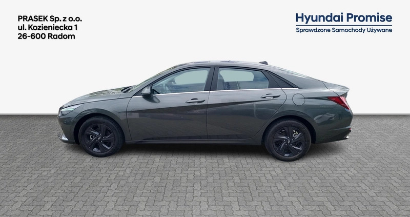 Hyundai Elantra cena 84900 przebieg: 26431, rok produkcji 2021 z Nisko małe 211